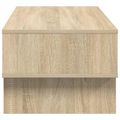 vidaXL Konferenčný stolík Sonoma dub 100 x 46 x 35 cm Kompozitné drevo
