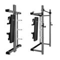 Multifunkčný skladací posilňovací stojan - Power Rack HMS KLT34 sivý