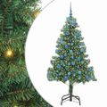 vidaXL Vianočný stromček Zelená 180 cm PVC
