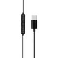 DELTACO HL-W110, USB C Slúchadlá do uší, blk