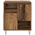 vidaXL Servírovacia skriňa Staré drevo 60 x 35 x 70 cm