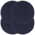vidaXL Prestierania 4 ks námornícke-modré 38 cm bavlnené okrúhle