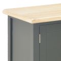 vidaXL TV stolík čierny 120x30x40 cm drevený