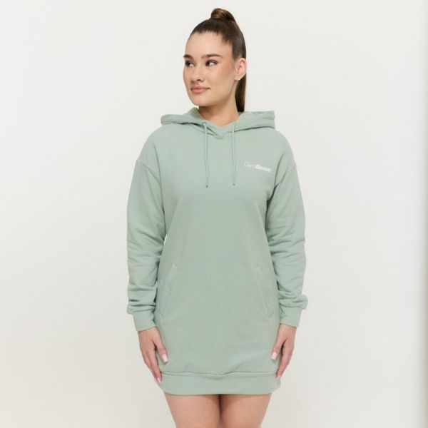 Dámska Longline mikina Limitless Eucalypt - GymBeam, veľkosť XXL, veľkosť oblečenia XXL
