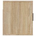 vidaXL Nástenná TV skrinka dub sonoma 80x34,5x40 cm