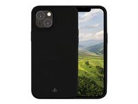 Zadný kryt pre mobilný telefón - silikón - nočná čerň - pre Apple iPhone 14 Plus