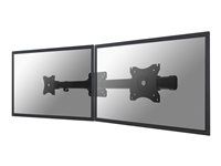 Upevňovací komponent (priečka) - pre 2 LCD displeje - čierna - veľkosť obrazovky: 10"-27"