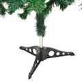 vidaXL Osvetlený umelý vianočný stromček+gule 120 cm, 230 vetvičiek