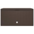 vidaXL Záhradný úložný box hnedý 114x47x60 cm