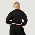 Dámska mikina Zip-Up NEO Black - GymBeam, veľkosť XS
