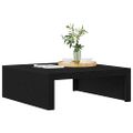 vidaXL Konferenčný stolík Čierny dub 100 x 100 x 35 cm