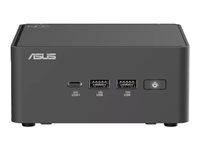 Barebone - mini PC 1 x Core 3 100U / až 4.7 GHz - RAM 0 GB - Intel Graphics - Gigabit Ethernet, 2.5 Gigabit Ethernet, IEEE 802.11ax (Wi-Fi 6), Bluetooth 5.4, IEEE 802.11be (Wi-Fi 7) - černá