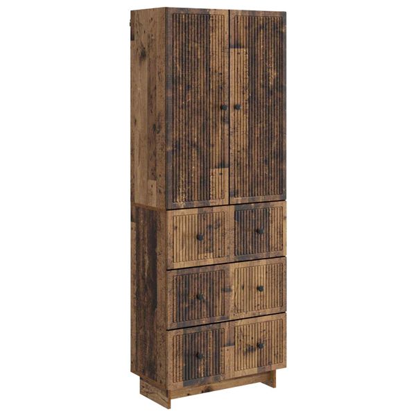 vidaXL Sada skríň 2 pcs 66 x 34,5 x 90 cm Kompozitné drevo