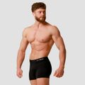 Pánske boxerky Seamless 2Pack Black - GymBeam, veľkosť L, veľkosť oblečenia L