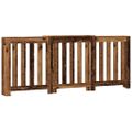 vidaXL Kryt na radiátor staré drevo 205x21,5x83,5 cm kompozitné drevo
