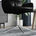 vidaXL Plynový valec kancelárskej stoličky Chróm 355-540 mm Železo
