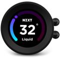 NZXT vodní chladič Kraken 240 ELITE / 2x120mm fan / 4-pin PWM / LCD disp. / 6 let Vodní chladic, pro CPU, pro Intel i AMD, LCD displej, 2× 120mm ventilátor, socket 1700, 1200, 115x, AM5, AM4, 4pin PWM, 6 let zár