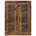 vidaXL Servírovacia skriňa Staré drevo 69,5 x 34 x 90 cm