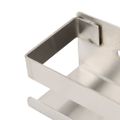vidaXL Sprchová polica 23x6,5x6 cm, brúsená, nehrdzavejúca oceľ 304