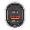 USB adaptér do auta PD/QC 48 W
