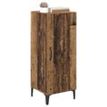 vidaXL Servírovacia skriňa Staré drevo 34,5 x 34 x 90 cm