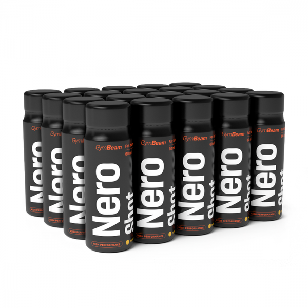 Nero Shot - GymBeam, ananás, 20 x 60 ml