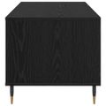 vidaXL Konferenčný stolík Čierny dub 90 x 49 x 45 cm Kompozitné drevo
