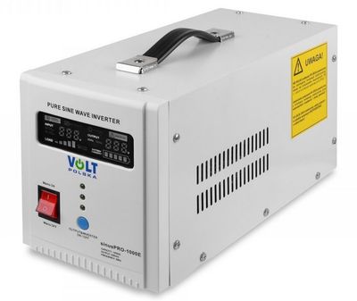 Záložný zdroj UPS VOLT Sinus Pro 1000 E 12/230V 1000VA 700W, čistý sínus Záložní zdroj UPS VOLT Sinus Pro 1000 E 12/230V 1000VA 700W, čistý sinus