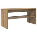 vidaXL TV skrinka 80 x 35 x 40 cm Remeselný dub Kompozitné drevo