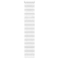 vidaXL Zebra roleta biela 45x230 cm šírka látky 40,9 cm polyester