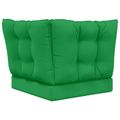 vidaXL Vankúš na vonkajšiu pohovku Polyester Zelená 50,5 x 50,5 cm