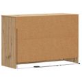 vidaXL TV skrinka 91 x 34 x 61 cm Dub artisan Kompozitné drevo