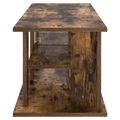 vidaXL Stojan na televízor Dymová dub 96 x 35 x 33,5 cm