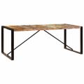 vidaXL Jedálenský stôl 200x100x75 cm, recyklovaný masív