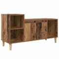 vidaXL TV skrinka 100 x 35 x 55 cm Staré drevo Kompozitné drevo