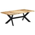 vidaXL Jedálenský stôl 200x100x75 cm masívne mangovníkové drevo