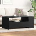 vidaXL Konferenčný stolík Čierny dub 102 x 55 x 43,5 cm