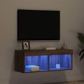 vidaXL Zostava TV skriniek 80 x 30 x 30 cm dub artisan