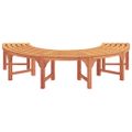 vidaXL Stromová lavička 4 -Seater 210 x 80 x 45 cm Prírodná