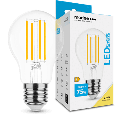 Modee Smart Lighting LED Filament Globe žiarovka E27 8W teplá biela (ML-A60F2700K8WE27)