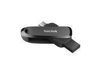 USB flash disk - 128 GB - USB 3.2 Gen 1 / USB-C - čierna