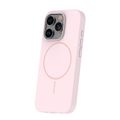 Puzdro Silicone Thin Mag pre iPhone 16 Pro 6,3" svetloružové