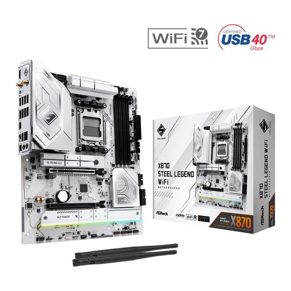 ASROCK Základná doska X870 STEEL LEGEND WIFI