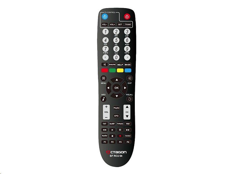 Dálkový ovládač Octagon SF8008, SX04 RCU s TV tlačítkem