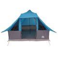 vidaXL Tipi stan 8-miestny Modrá taft