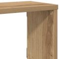 vidaXL Nástenné poličky v tvare kocky 4 ks 60x15x23cm kompozitné drevo