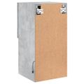 vidaXL TV skrinky s LED svetlami 2 ks betónovo-sivé 30,5x30x60 cm