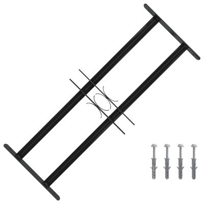 vidaXL Mriežka okna 76 x 30 cm Oceľ s práškovou povrchovou úpravou