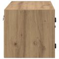 vidaXL Nástenné skrinky 2 ks 68 x 37 x 35 cm Kompozitné drevo