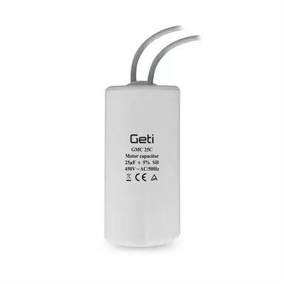Kondenzátor spúšťový motorový 25 uF 450 V GETI GMC 25C